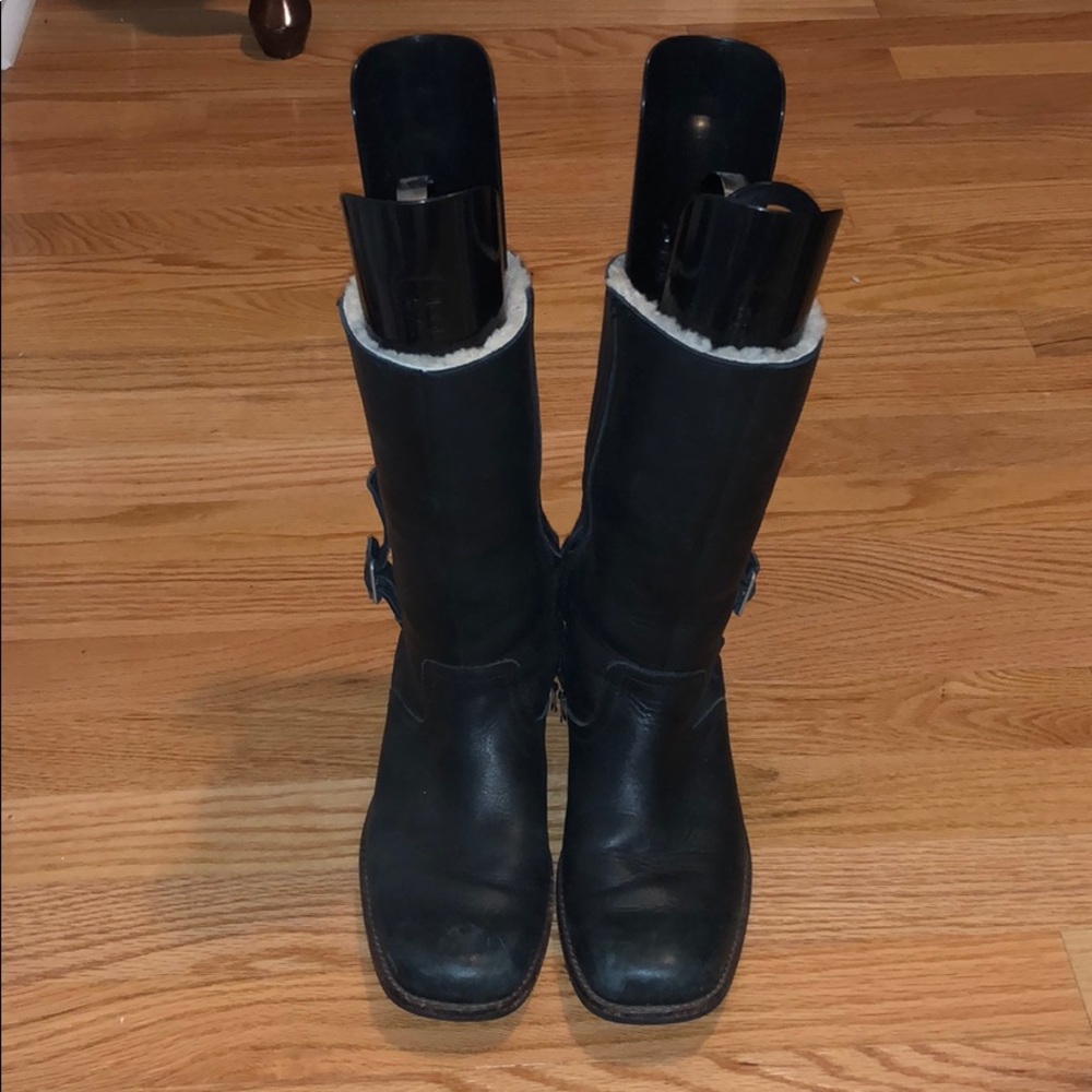 Ugg black snow boots